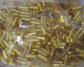 4 color choices Matsuno Glass Bugle Beads 1/2 kilo package Japan