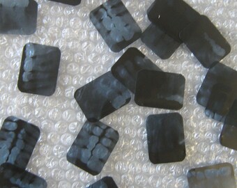 Tooth XRays Lot of 12 1 1/2 by 1 1/4 For Crafting Jewelery Scrapbooking etc.