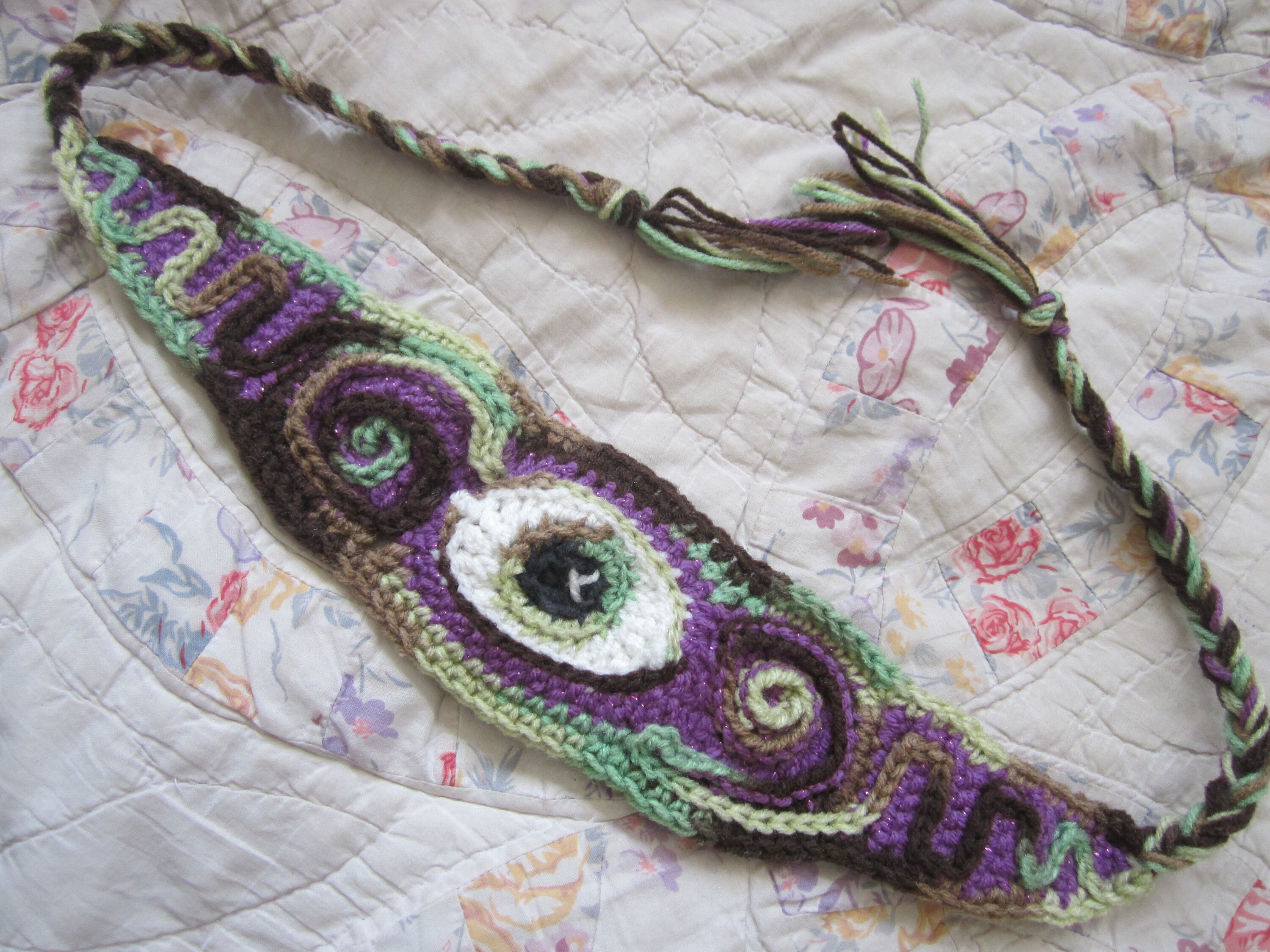 Third Eye Crochet Headband Choice of Colors FREE SHIPPING Etsy UK