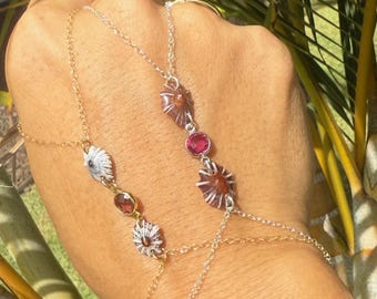 Opihi shell hand chain