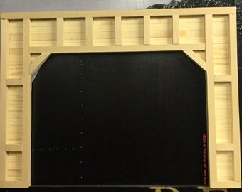 G Scale Tunnel Portal for Double Train Tracks - ONE Timber Framed Mountain Entryway for Two Side-by-SideTracks