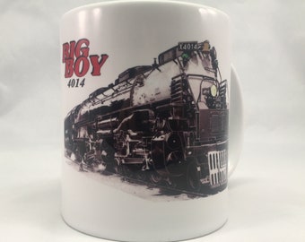 Union Pacific Railroad Coffee Mug / Big Boy 4014 / Trains & Railroad Gifts