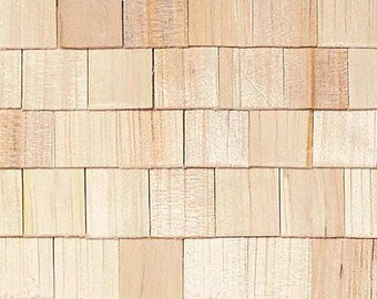 miniature cedar shingles