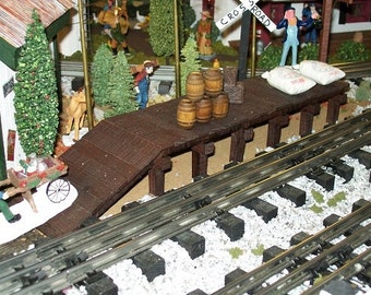 o gauge model train scenery