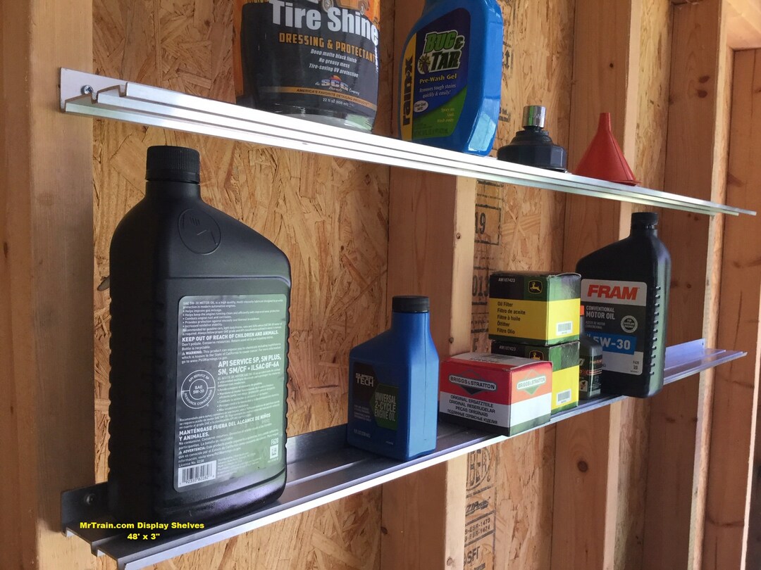 Aluminum Wall Shelf Garage Sheds Barns Small Space Etsy