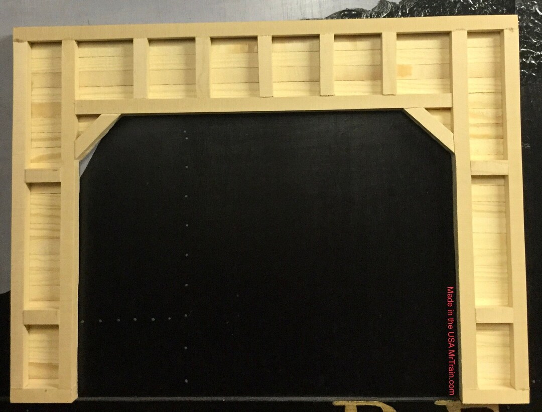 G Scale Tunnel Portal for Double Train Tracks ONE Timber Framed