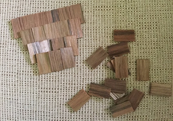 miniature cedar shingles