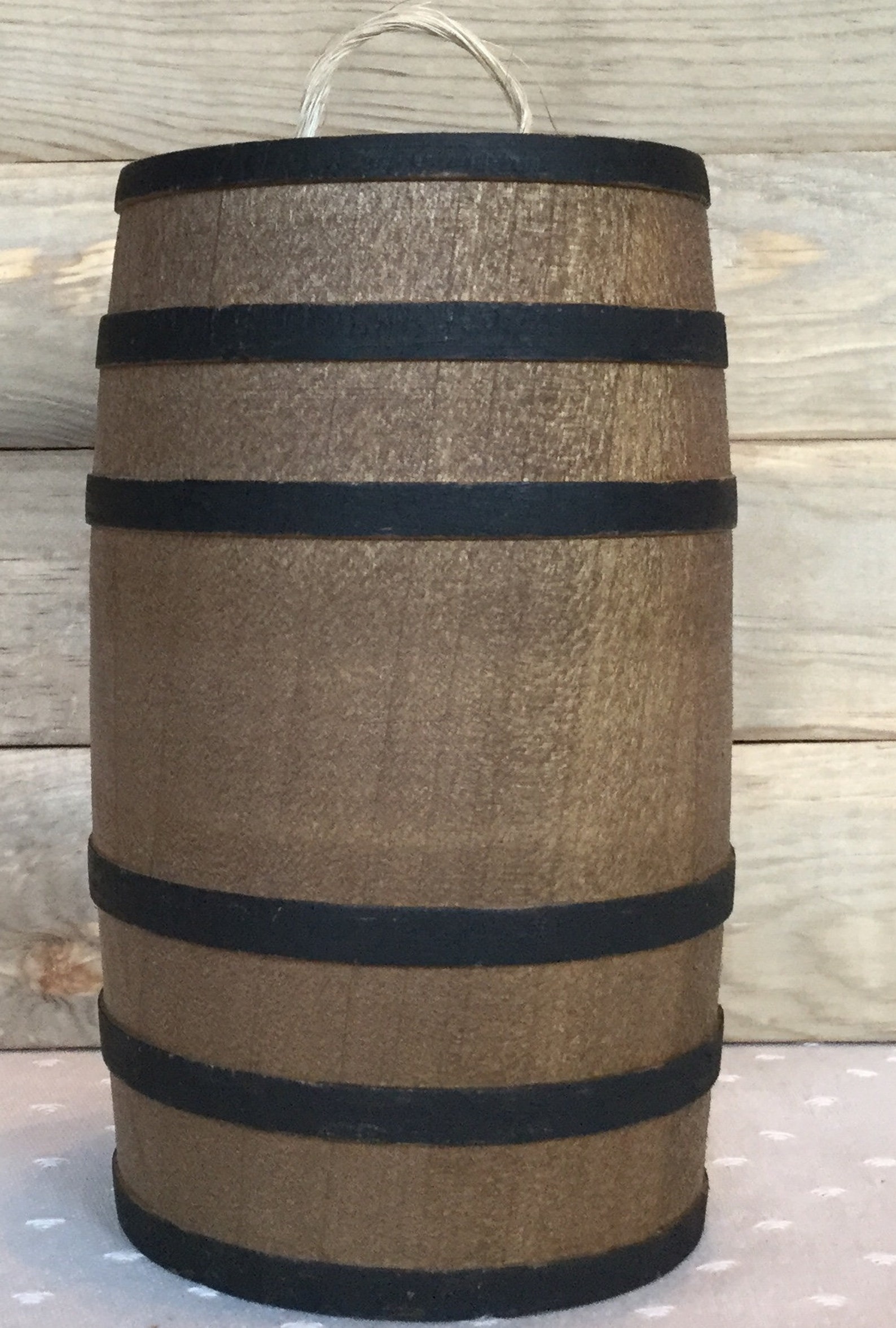 MINIATURE WOODEN BARREL Table Centerpieces Bride Flowers Etsy