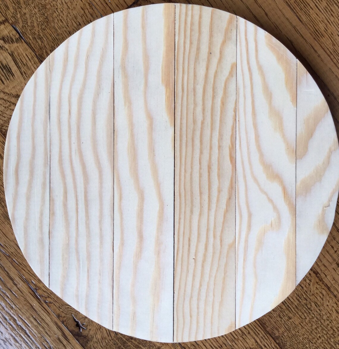 ROUND WOOD BLANKS Choose a size Signs Crafts Rustic Etsy