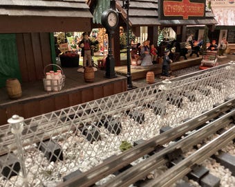 O-Gauge Graduated Train Trestle For Lionel Fastrack By Jbet