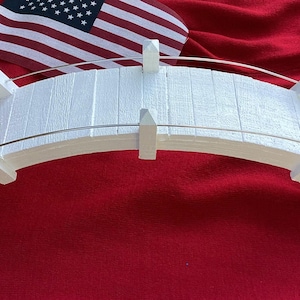 MINIATURE BRIDGE | Arch | Graduation | Topper | Weddings | Doll houses | Train Scenery | Fairy Garden | Diorama | Arrow Of Light