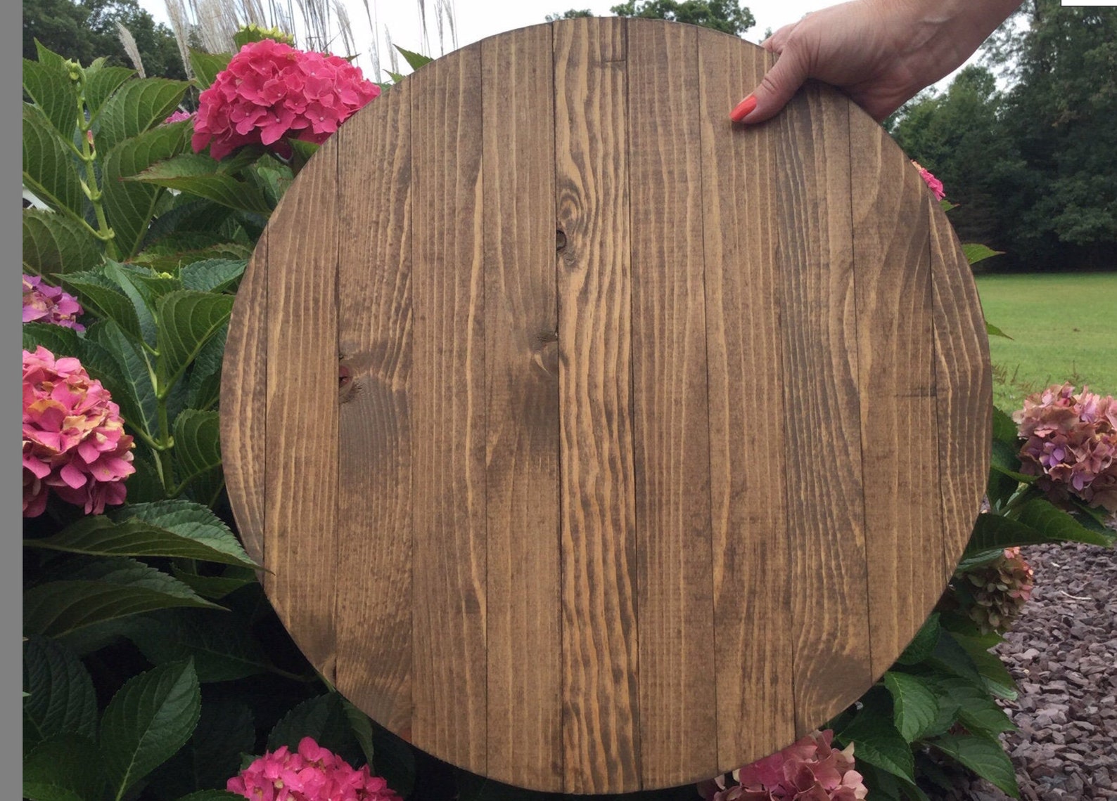 ROUND WOOD BLANKS Choose a size Signs Crafts Rustic Etsy