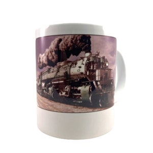 Great Northern R2 Green Steam Locomotive Coffee Mug | 11 OZ
