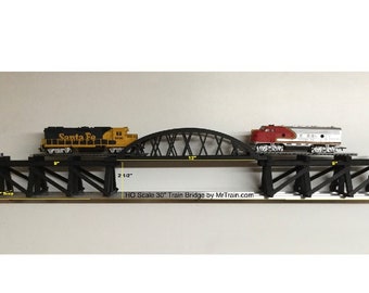 HO Scale 30 Inch Model Train Bridge & Trestle for HO gauge trains