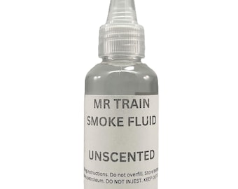MR TRAIN Model Railroad Smoke Fluid | Unscented | 2 Fl. Oz | Liquid Smoke