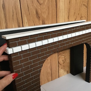 G Scale Model Train Scenery - TUNNEL PORTALS / Set of 2 Trains & Garden Railroads