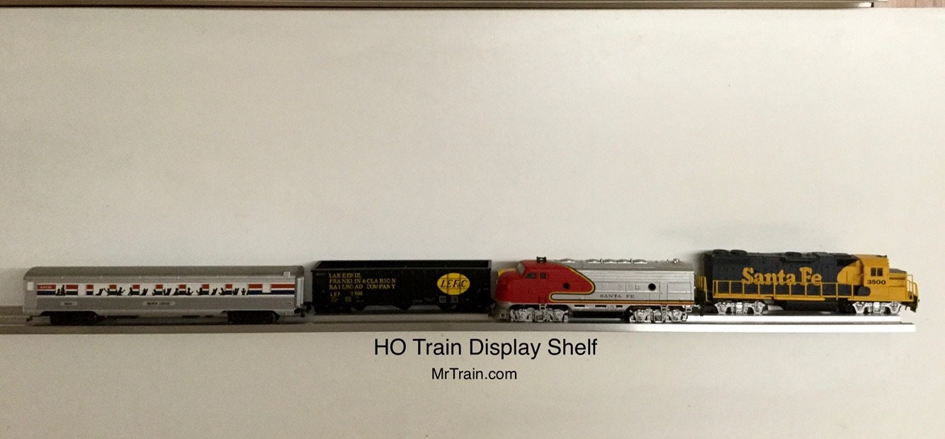 Ho Scale Display Module Model Train Display Shelves for HO Scale Toy Trains | Set of 2 | 48 ...