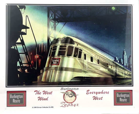 Trains & Railroad Gifts , CBQ SIGN | Burlington Route | Pioneer