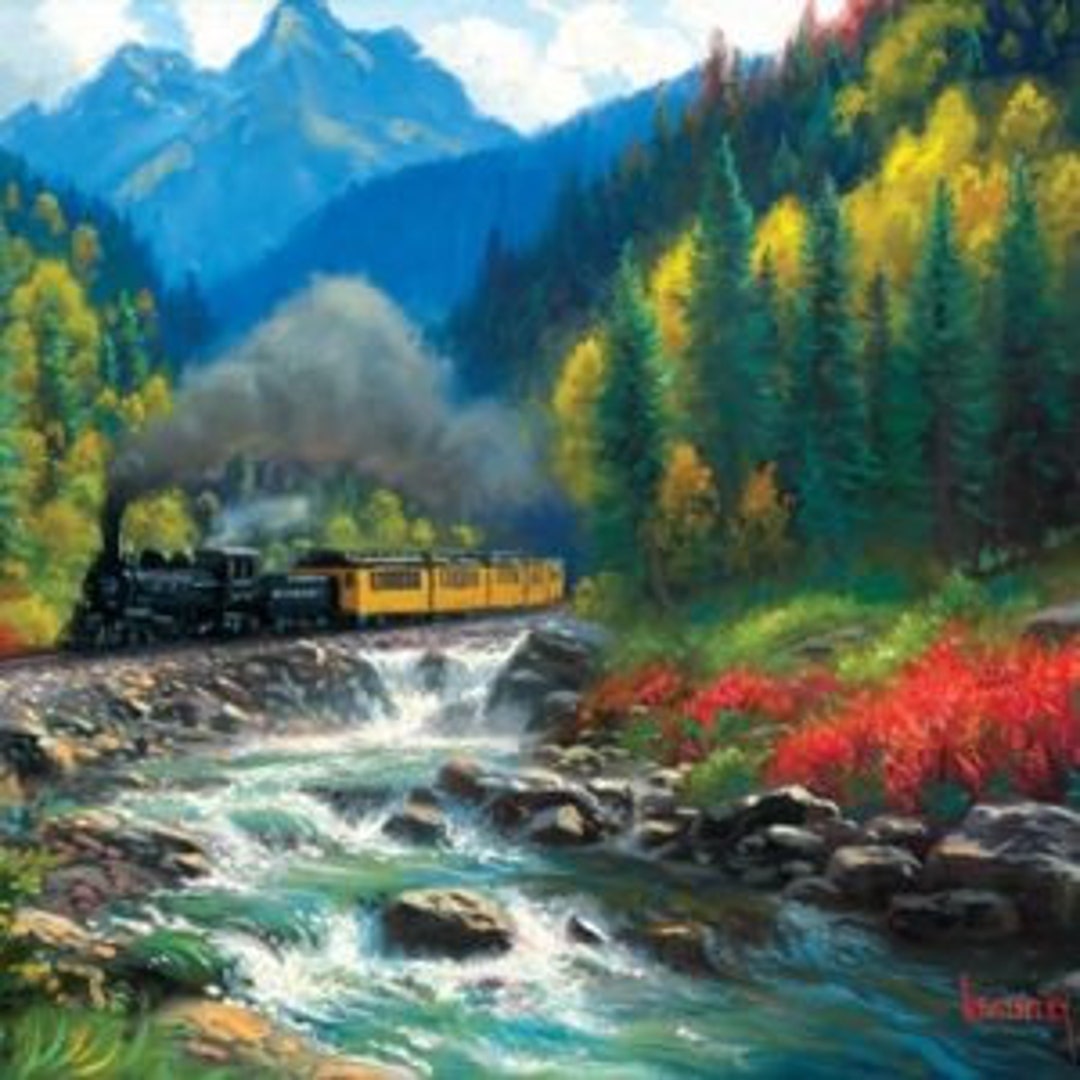 Jigsaw Puzzle Durango & Silverton Railroad 1000 Piece Etsy