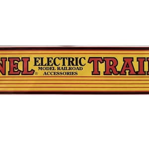 LIONEL ELECTRIC TRAINS Metal Railroad Sign - Man cave, Gifts, Grandpa, Dad, Trains & Railroad Birthday or Retirement