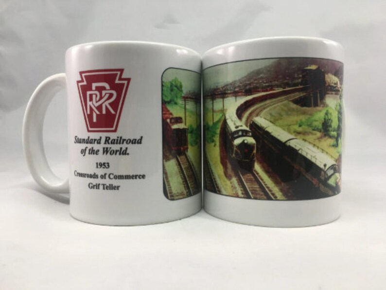 Pennsylvania Railroad Train Gifts Choice of Mugs & Signs for Etsy