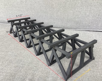 G Scale Model Railroad Trestle / 18 Inch Bridge for G Gauge Trains | Made in the USA