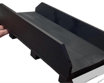 O Scale Model Train Girder Bridge - 12 Inches - Wooden – Made in the USA