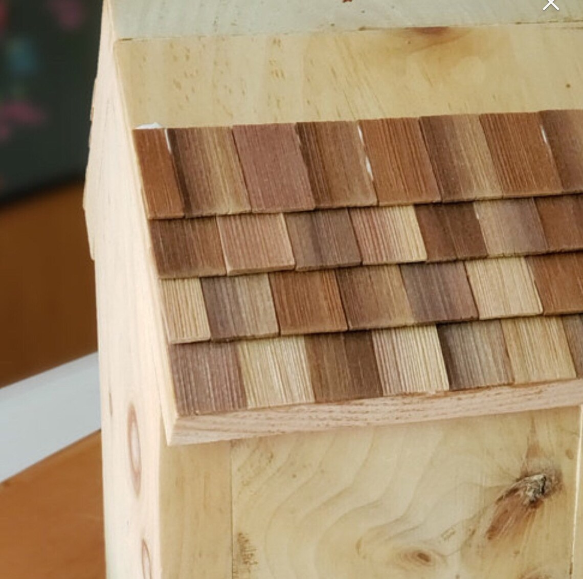 DARK CEDAR Miniature ROOFING Shingles 300 Pc. / Bird House / Etsy