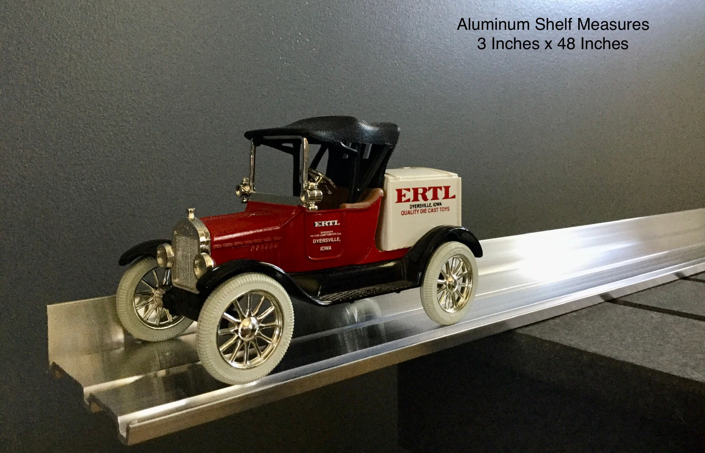 TRAIN DISPLAY SHELF 10 Pack Aluminum Shelves O Gauge Model Etsy