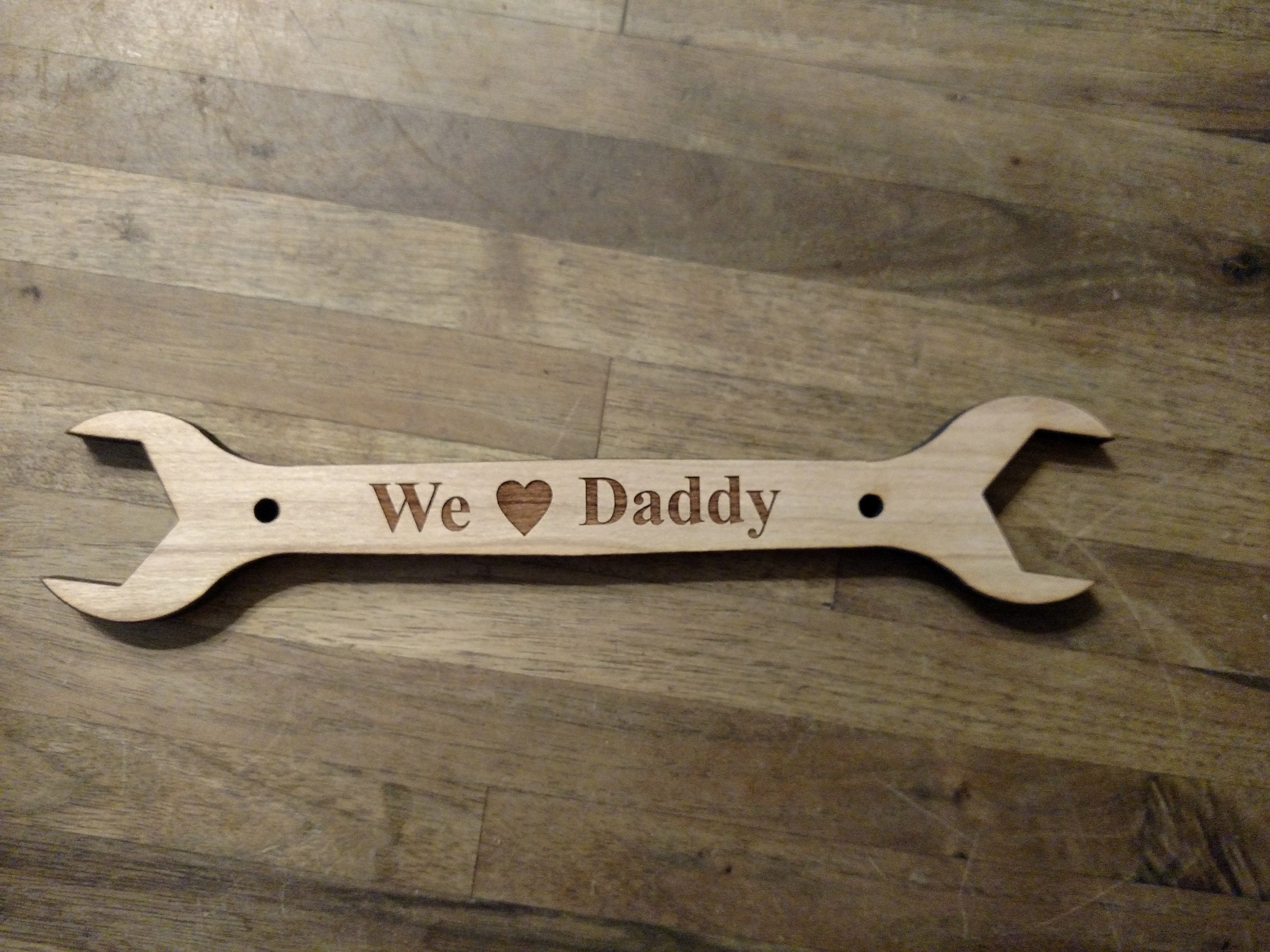 PERSONALIZED WOODEN WRENCH Shaped Automotive Graduation Gift Etsy