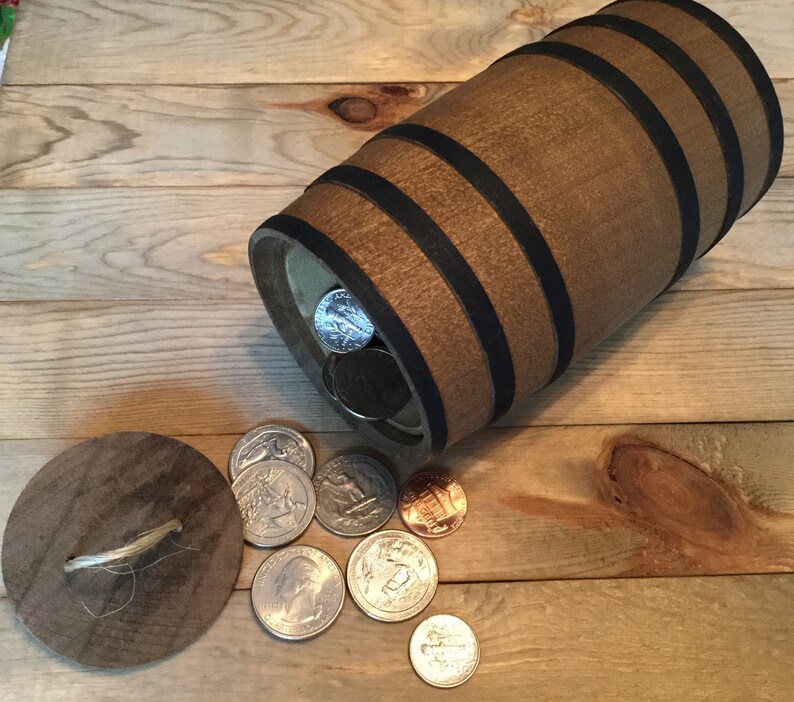 MINIATURE WOODEN BARREL Table Centerpieces Bride Flowers Etsy
