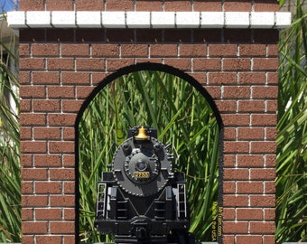 Train Tunnel Portals | O Gauge | 1:48 Scale Model Railroad Scenery | Train Layouts