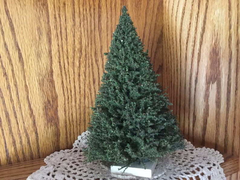 Miniature trees are made in the USA at MrTrain.com.