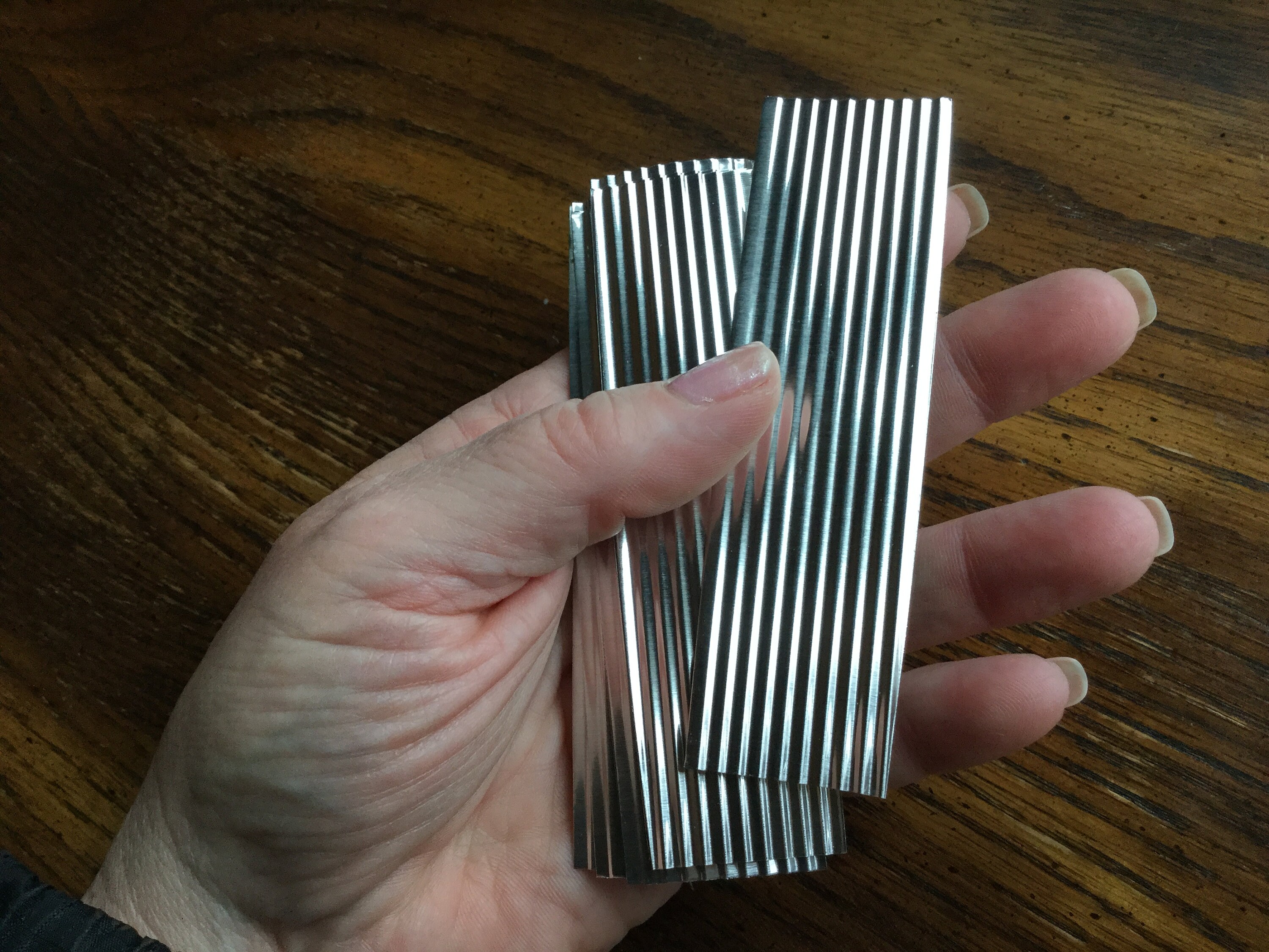 METAL Craft STRIPS Crafts Corrugated Metal 1 X 4 HO Etsy