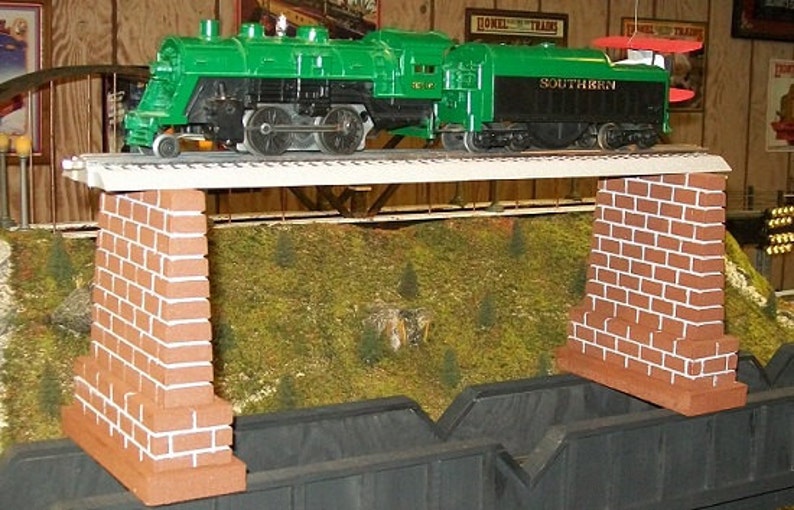 Model Railroad O Scale TALL Bridge Piers for Train Layouts & Etsy