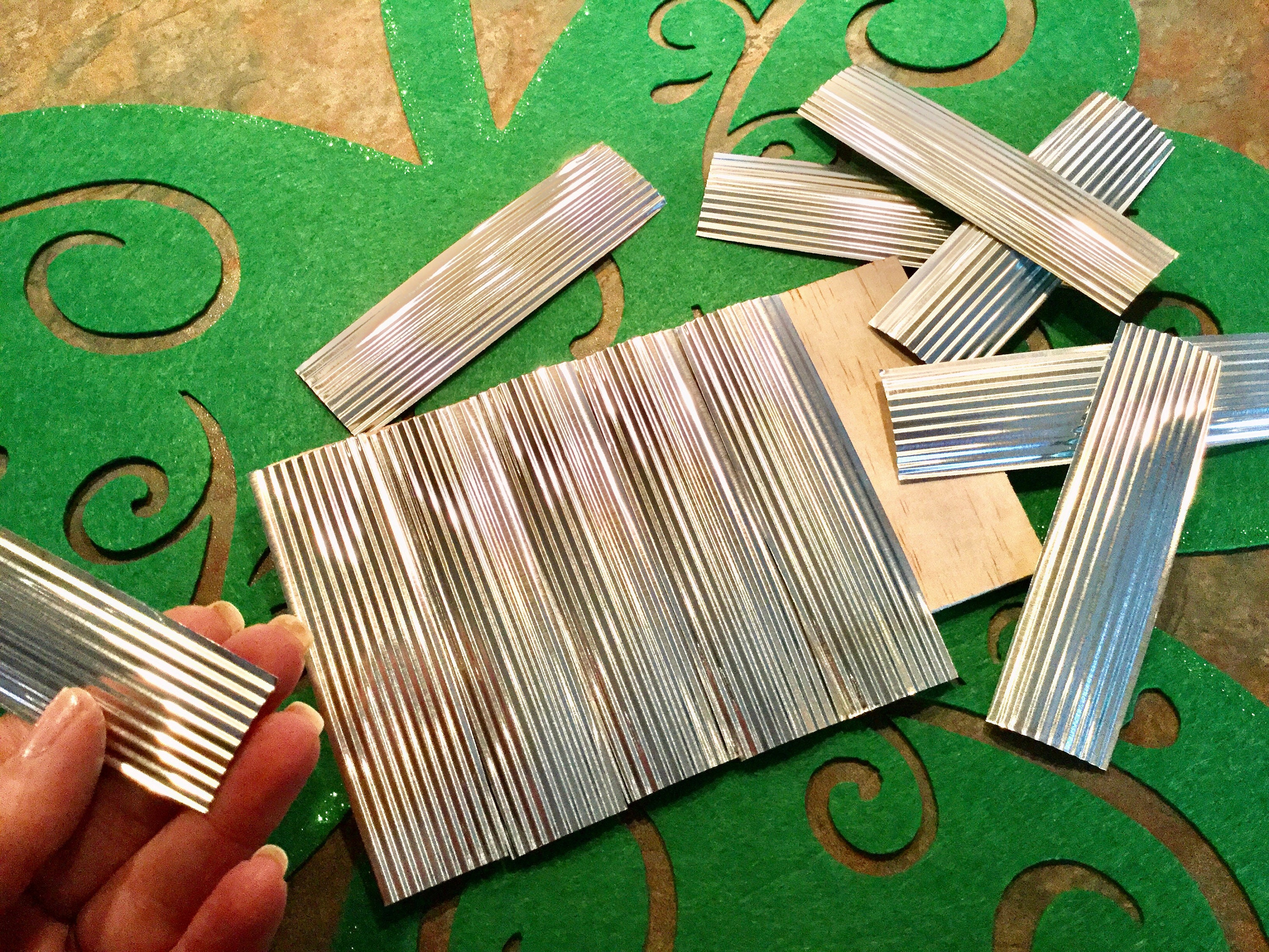 METAL Craft STRIPS Crafts Corrugated Metal 1 X 4 HO Etsy
