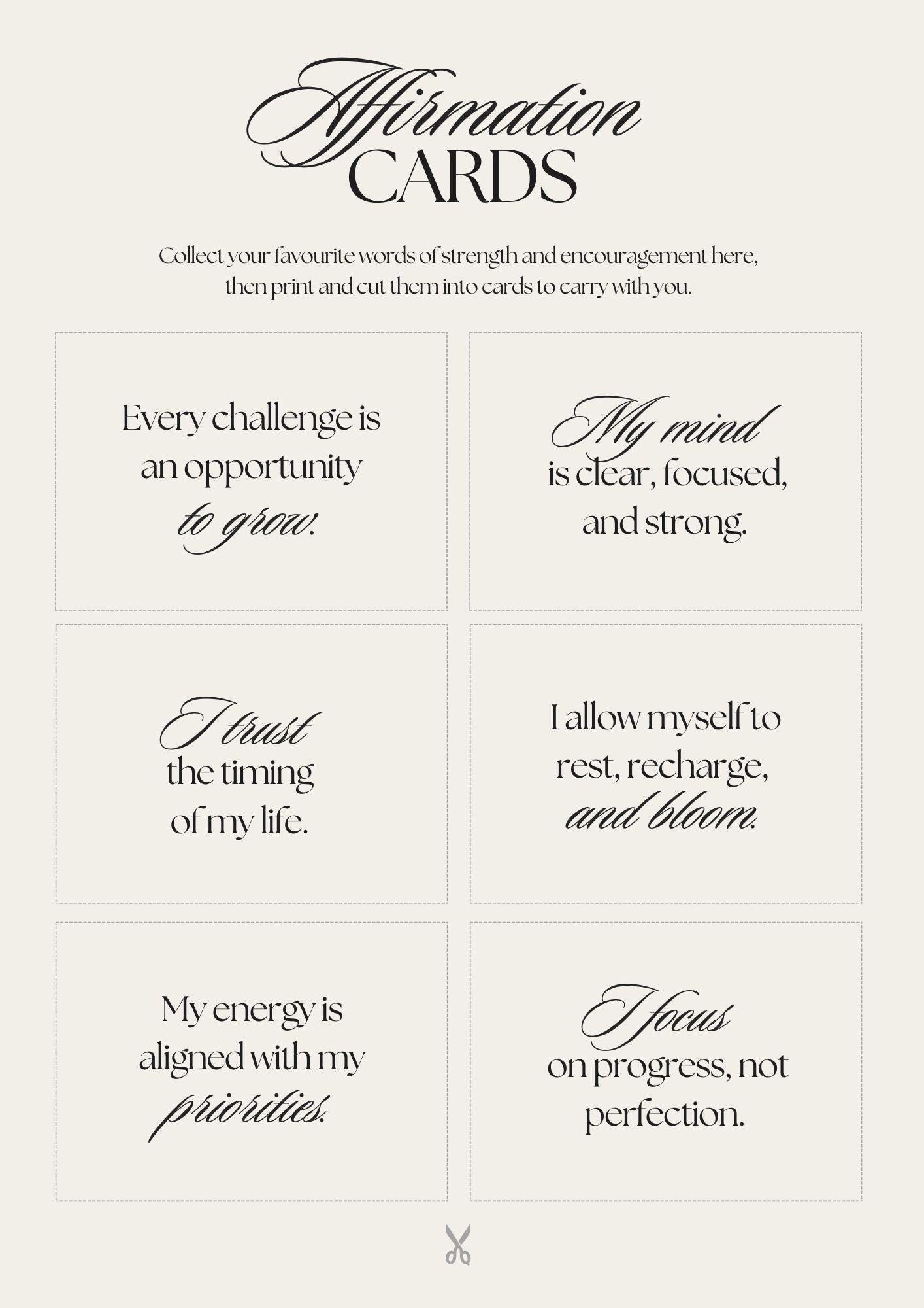 Digital Affirmation Cards | Positive Affirmations, Self Love Cards ...