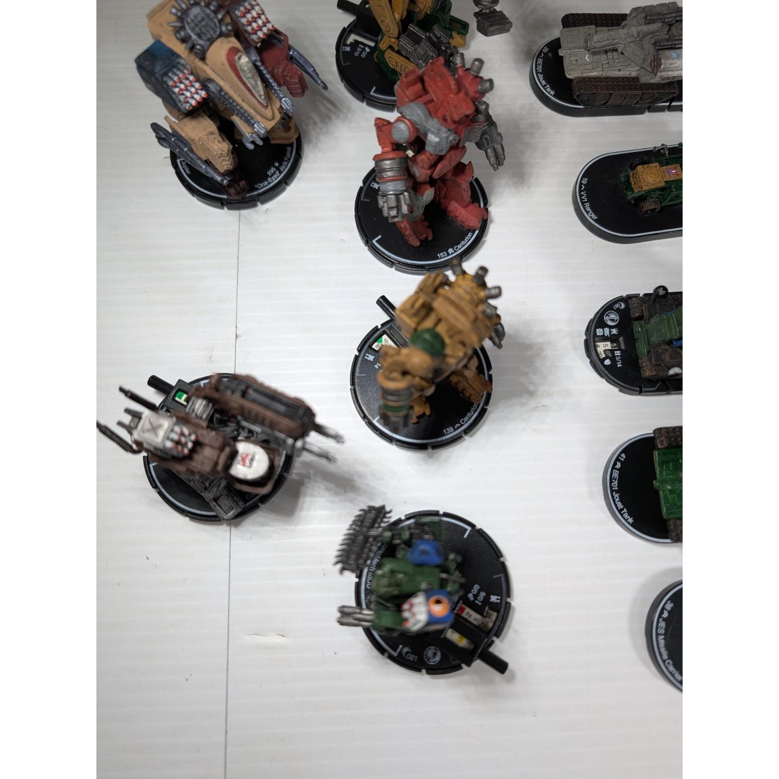 Lot Figurines MechWarrior Dark Age Wizkids - Collection JRF