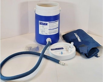 Sistema di raffreddamento per crioterapia Aircast Cryo/Cuff, fascia per ginocchio di grandi dimensioni, TESTATO