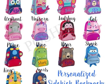 personalized toddler backpacks etsy