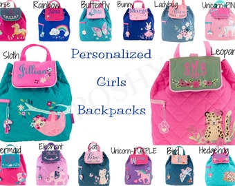 Personalized Kids Backpack / Children and Toddler Backpack / Personalized / Choose from 42 Patterns / Boys and Girls