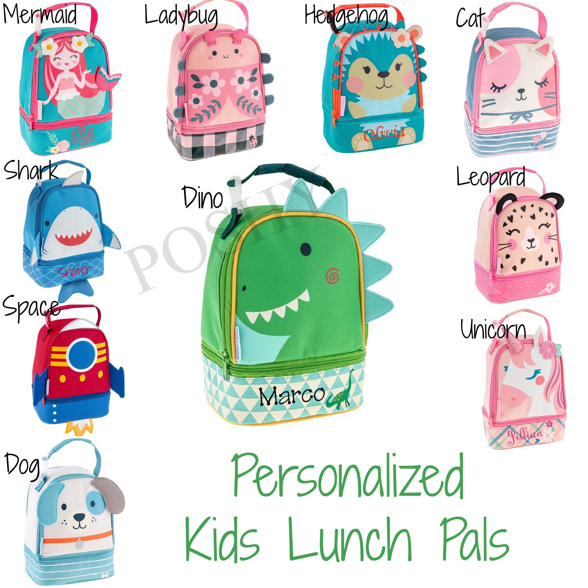 Personalized Passion Personalized Kids Lunch Bag - Kids Lunch Box