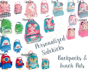 Personalized Backpack Set, Boys Backpack, Girls Backpack, Preschool Backpack, toddler Backpack, PreK Backpack, Stephen Joseph backpack