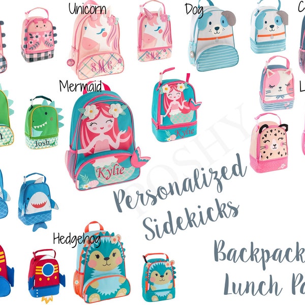 Personalized Backpack Set, Boys Backpack, Girls Backpack, Preschool Backpack, toddler Backpack, PreK Backpack, Stephen Joseph backpack