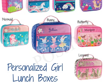 Monogrammed Stephen Joseph Classic Lunch Boxes / Children and Toddler Lunch Box / Personalized / Choose from 29 Patterns / Boys and Girls