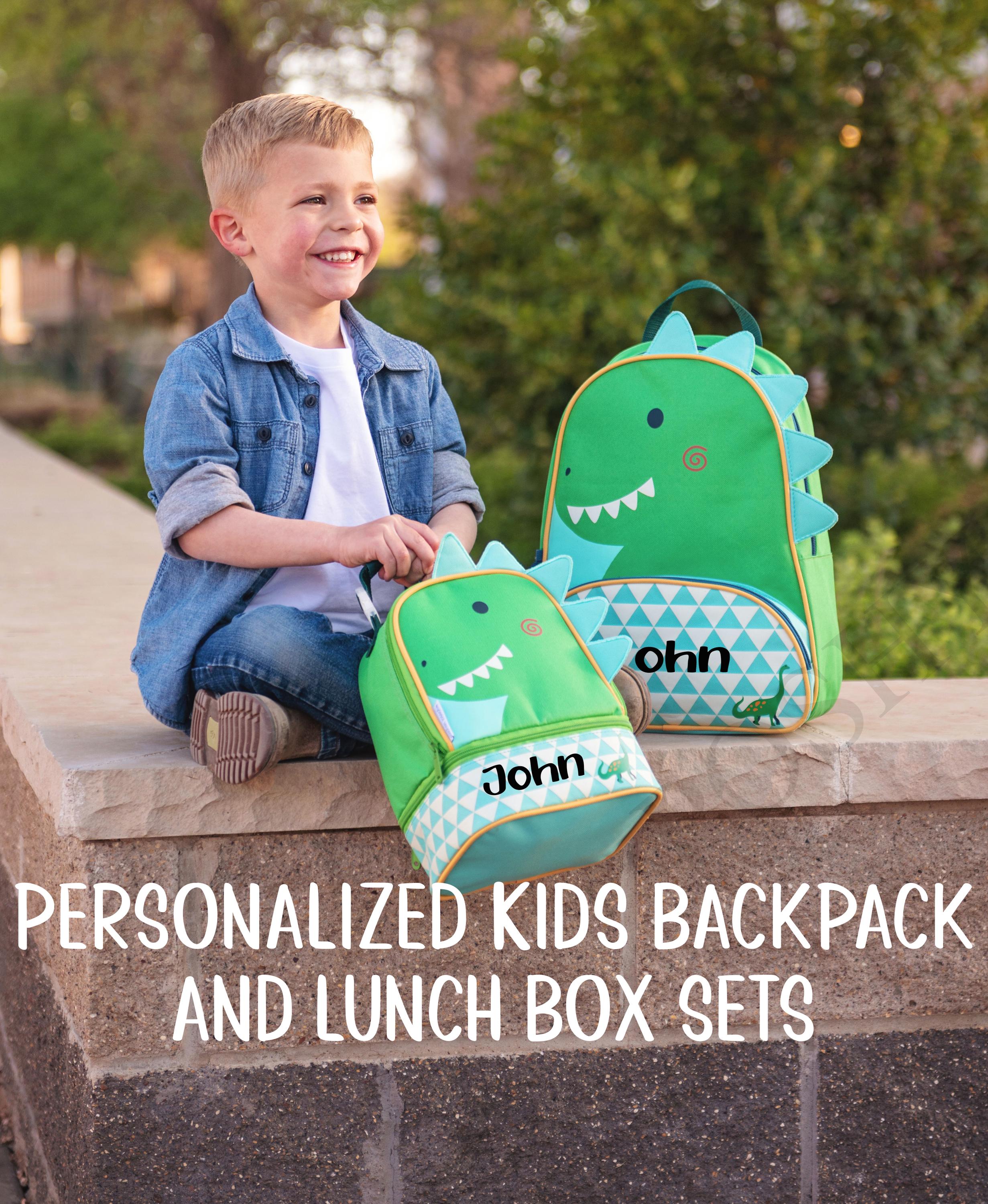Personalized Backpack Set Boys Backpack Girls Backpack Preschool Backpack Toddler Backpack Prek Backpack Stephen Joseph Backpack Etsy