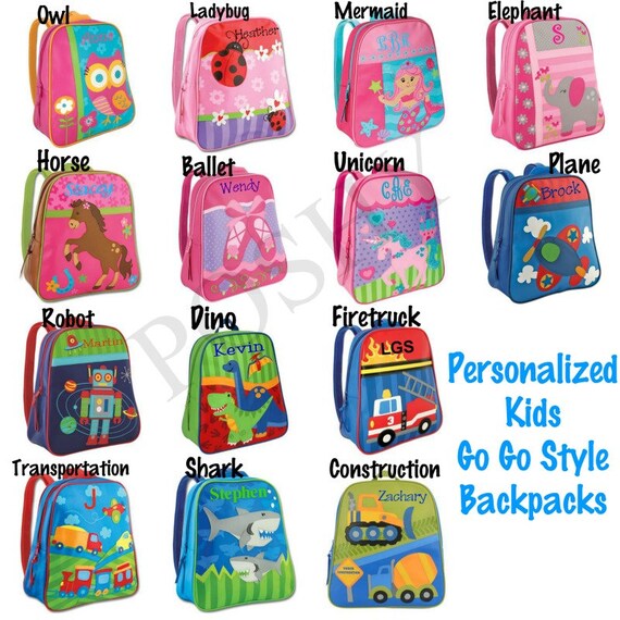 personalized kids backpacks stephen