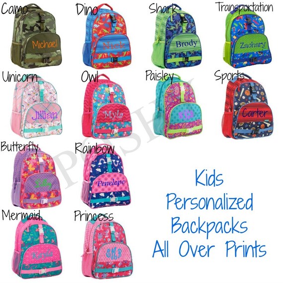 monogram kids backpacks