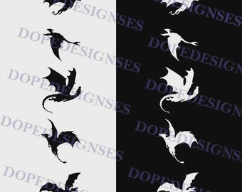 Fourth Wing PNG Bundle: Basgiath War College, Dragon Rider (Digital Download)