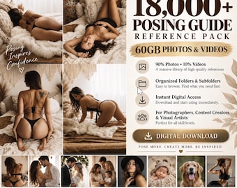 18,000+ Photography Posing Reference Library (Digital Download)